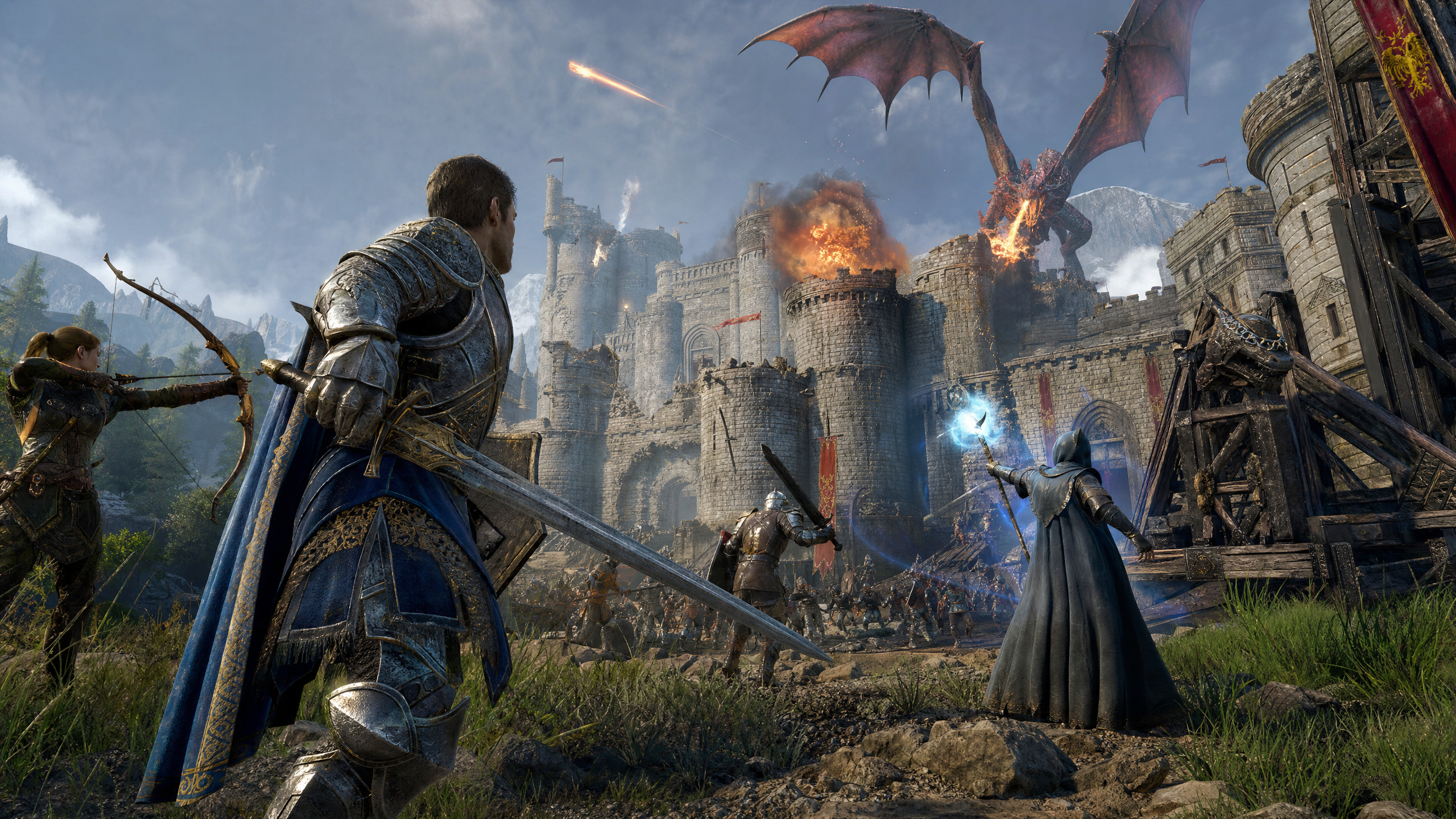Dragon's Siege: Kingdoms Reborn — Fantasy RPG epic battle